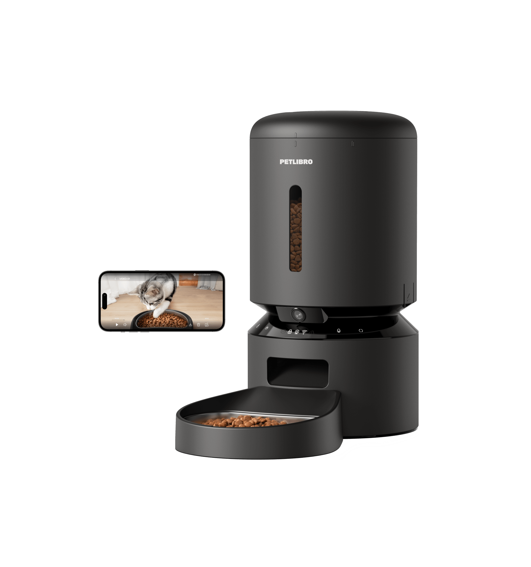 Distributeur Granary avec caméra - profil