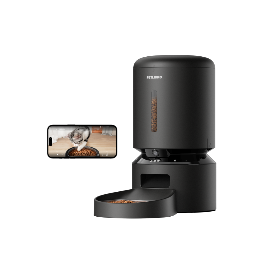 Distributeur automatique Granary avec caméra - Petlibro