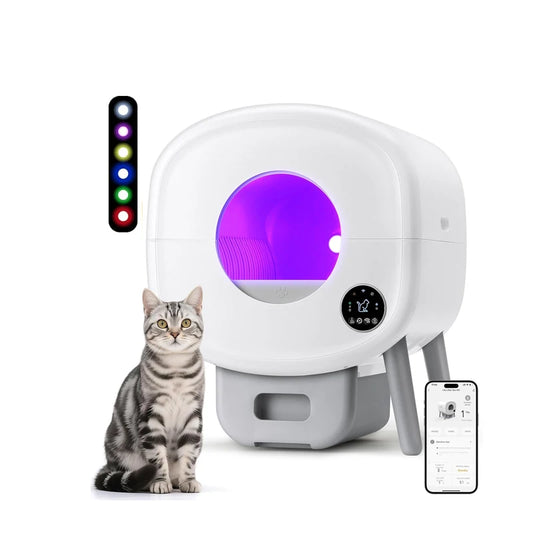 Bac à litière Intelligent sans odeur, Caja De Arena automatique Para Gatos, bac à litière pour chat, boîte automatique autonettoyante avec caméra